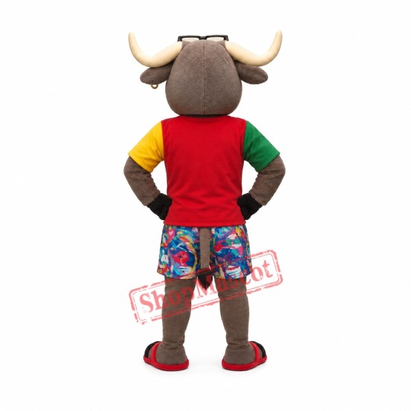 College Buffalo Mascot Costume College Buffalo Mascot Costume