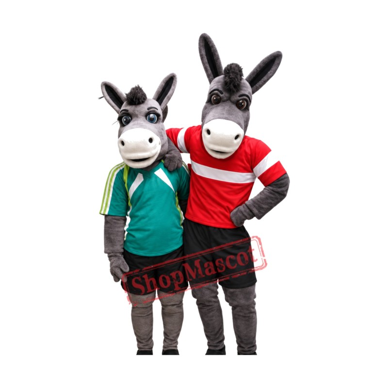 Sport Donkey Mascot Costume Sport Donkey Mascot Costume