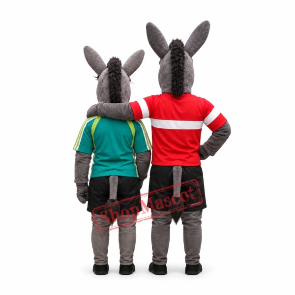 Sport Donkey Mascot Costume Sport Donkey Mascot Costume