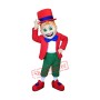 Red Leprechaun Mascot Costume