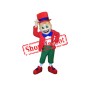 Red Leprechaun Mascot Costume