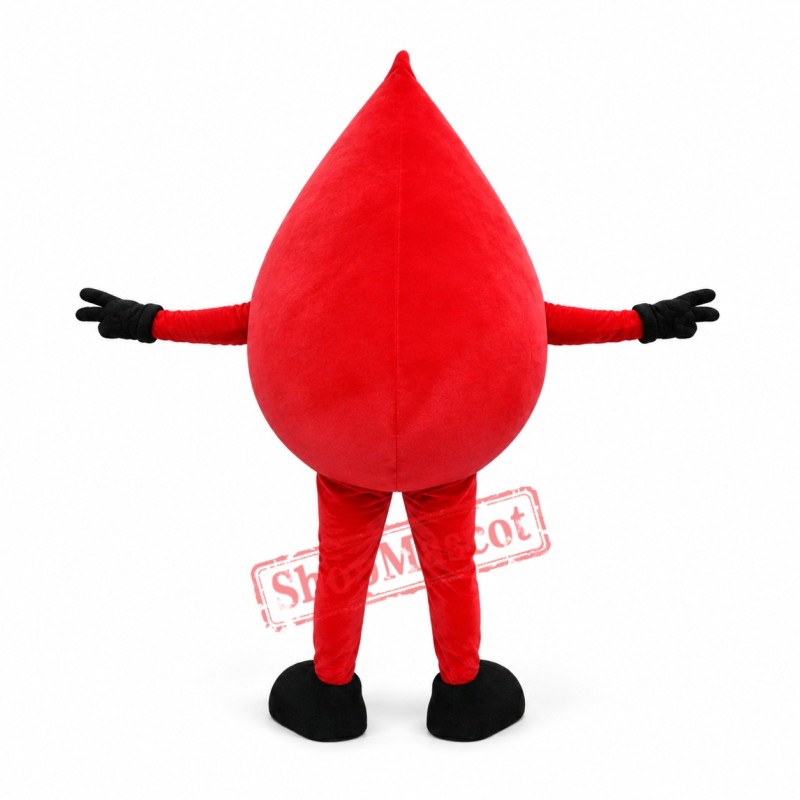 Cheap Blood Drop Mascot Costume Cheap Blood Drop Mascot Costume