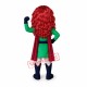 High Quality Super Girl Mascot Costume High Quality Super Girl Mascot Costume