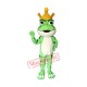 Super Cute King Frog Mascot Costume