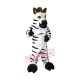Power Muscular Zebra Mascot Costume Power Muscular Zebra Mascot Costume