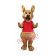 Happy Deluxe Kangaroo Mascot Costume Happy Deluxe Kangaroo Mascot Costume