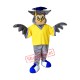 College Owl Mascot Costume Free Shipping