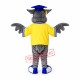 College Owl Mascot Costume Free Shipping
