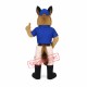 Professional Police Dog Mascot Costume