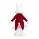 White Easter Bunny Rabbit Mascot Costume White Easter Bunny Rabbit Mascot Costume