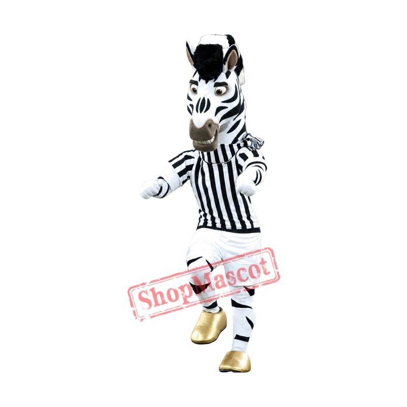 Sport Zebra Mascot Costume Free Shipping