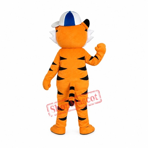 Happy Boy Tiger Mascot Costume
