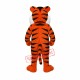 Smiling Tiger Mascot Costume Smiling Tiger Mascot Costume