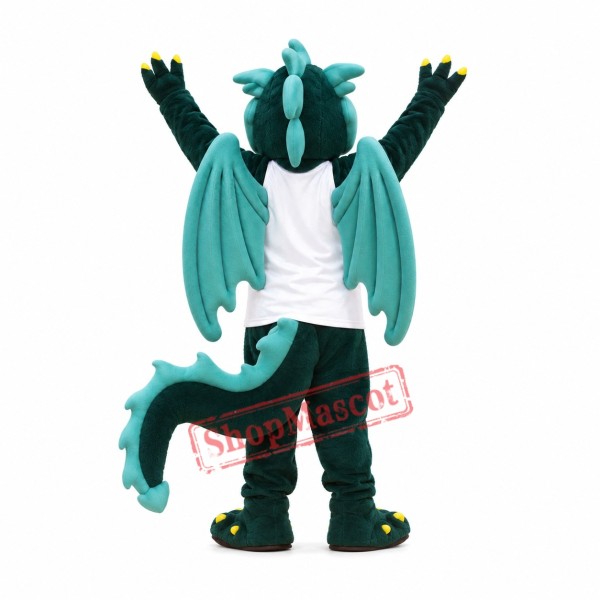 Top Quality Green Dragon Mascot Costume Top Quality Green Dragon Mascot Costume