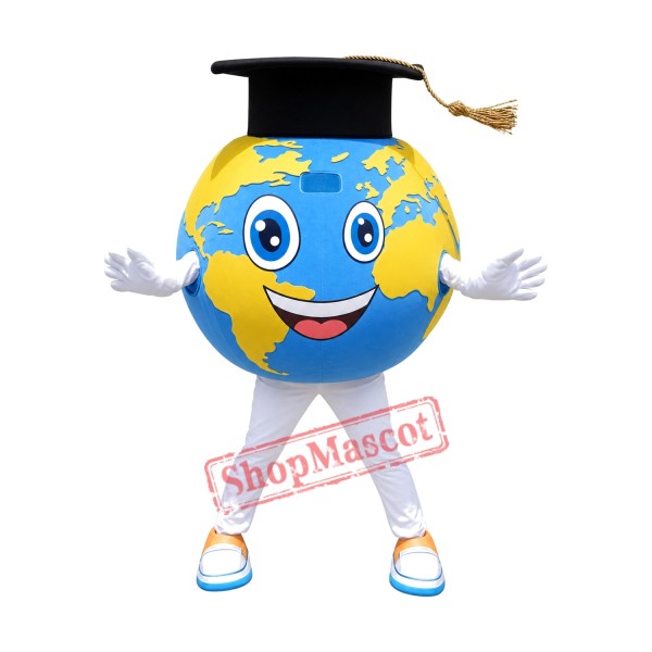 Globe World Map Mascot Costume