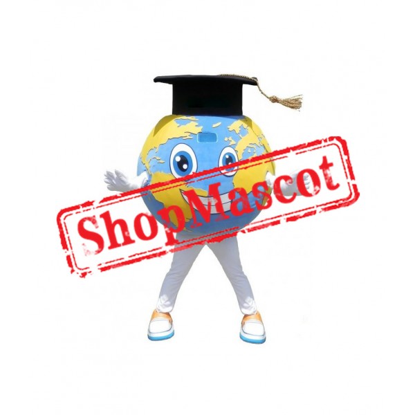 Globe World Map Mascot Costume