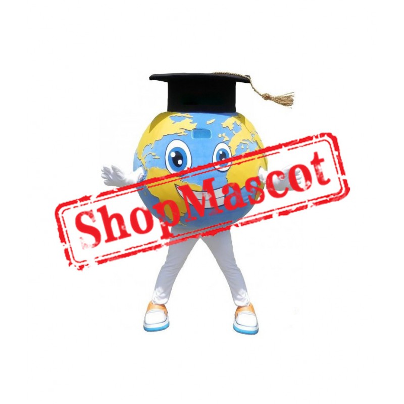 Globe World Map Mascot Costume