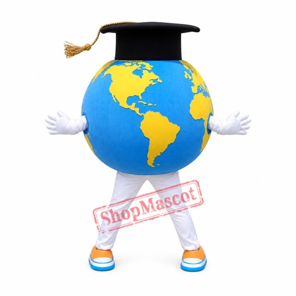 Globe World Map Mascot Costume