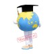 Globe World Map Mascot Costume