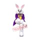Wendell Rabbit Bunny Mascot Costume Wendell Rabbit Bunny Mascot Costume