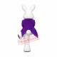 Wendell Rabbit Bunny Mascot Costume Wendell Rabbit Bunny Mascot Costume