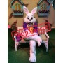 Wendell Rabbit Bunny Mascot Costume