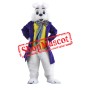 Purple Wendell Rabbit Mascot Costume