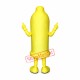 Yellow Condom Mascot Costume