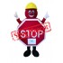 Stop Sign Mascot Costume