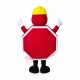Stop Sign Mascot Costume