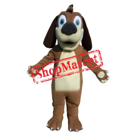 Brown Puppy Dog Mascot Costume