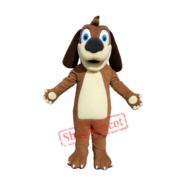 Brown Puppy Dog Mascot Costume