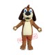 Brown Puppy Dog Mascot Costume Brown Puppy Dog Mascot Costume