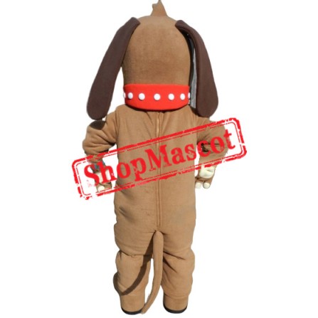 Brown Puppy Dog Mascot Costume