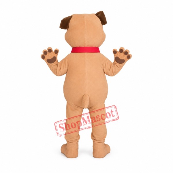 Cheap Brown Puppy Dog Mascot Costume