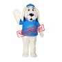 White Puppies Dog Mascot Costume