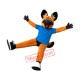 Top Quality Wild Dog Mascot Costume Top Quality Wild Dog Mascot Costume