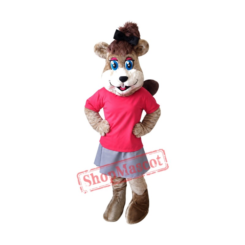 Squirrel Girl Mascot Costume