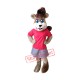 Squirrel Girl Mascot Costume