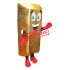 Gold Bar Mascot Costume