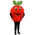Cute Red Apple Mascot Costume