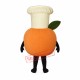 Baker Peach Mascot Costume Baker Peach Mascot Costume