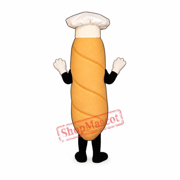 Cute Bread Mascot Costume