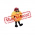 Yellow Coin Mascot Costume