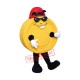Yellow Coin Mascot Costume Yellow Coin Mascot Costume