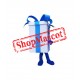 White Gift Mascot Costume