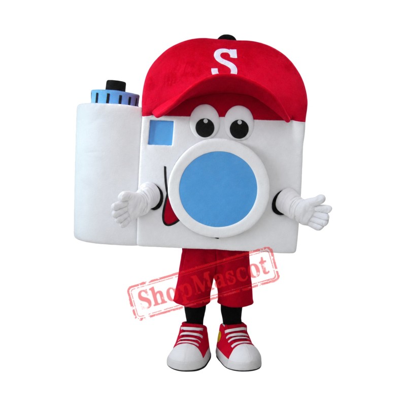 Cheap Camera Mascot Costume Cheap Camera Mascot Costume