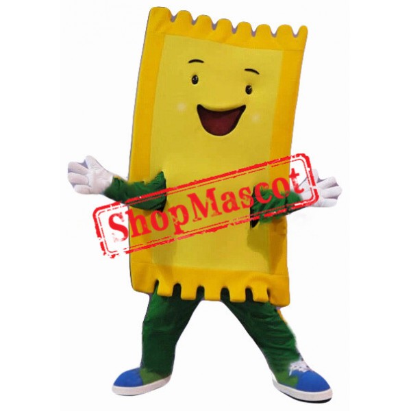 Golden Ticket Mascot Costume
