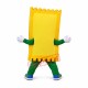 Golden Ticket Mascot Costume Golden Ticket Mascot Costume