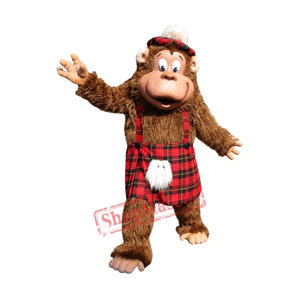 Happy Gorilla Mascot Costume Free Shipping Happy Gorilla Mascot Costume Free Shipping